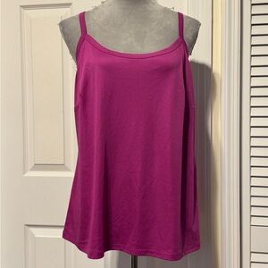 INC Fuchsia Tank Top 1X